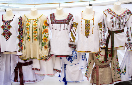 Women’s traditional embroidered shirts